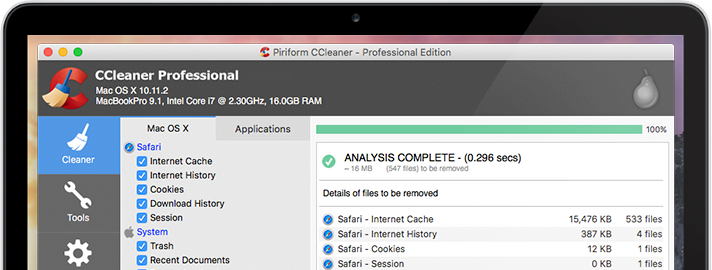 ccleaner free for mac