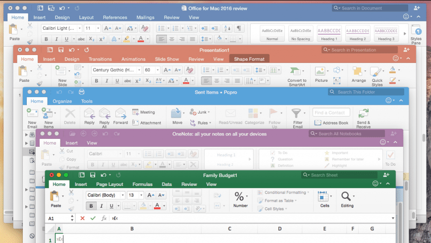 office 2016 for mac latest update log